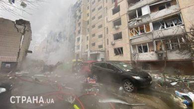 Photo of Появились фото жилого дома в Соломенском районе Киева после утренней атаки