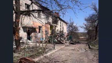 Photo of Украинский военный показал видео из разрушенного Нетайлово к юго-западу от Авдеевки