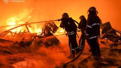 Photo of Пожар, разрушения, пострадавшие. Показаны последствия ночной атаки БПЛА по Украине. Фото