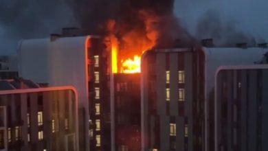 Photo of Взрыв генератора. Появились видео и фото пожара в киевском ЖК «Республика»