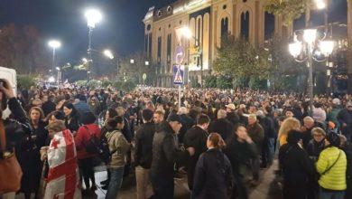 Photo of Грузинская оппозиция потребовала провести новые выборы на митинге в Тбилиси. Видео