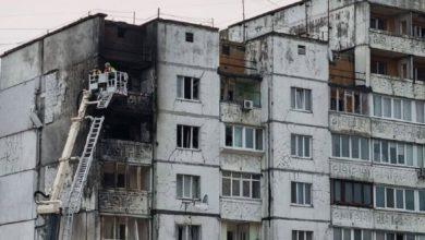 Photo of Ночная атака беспилотников на Киев. Обломки сбитых дронов вызвали пожар в многоэтажном доме